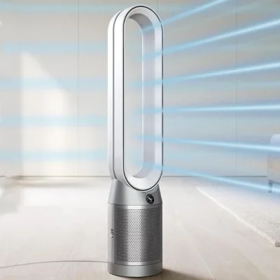Dyson Purifier Cool™ TP07 Smart Air Purifier & Fan, White/Silver